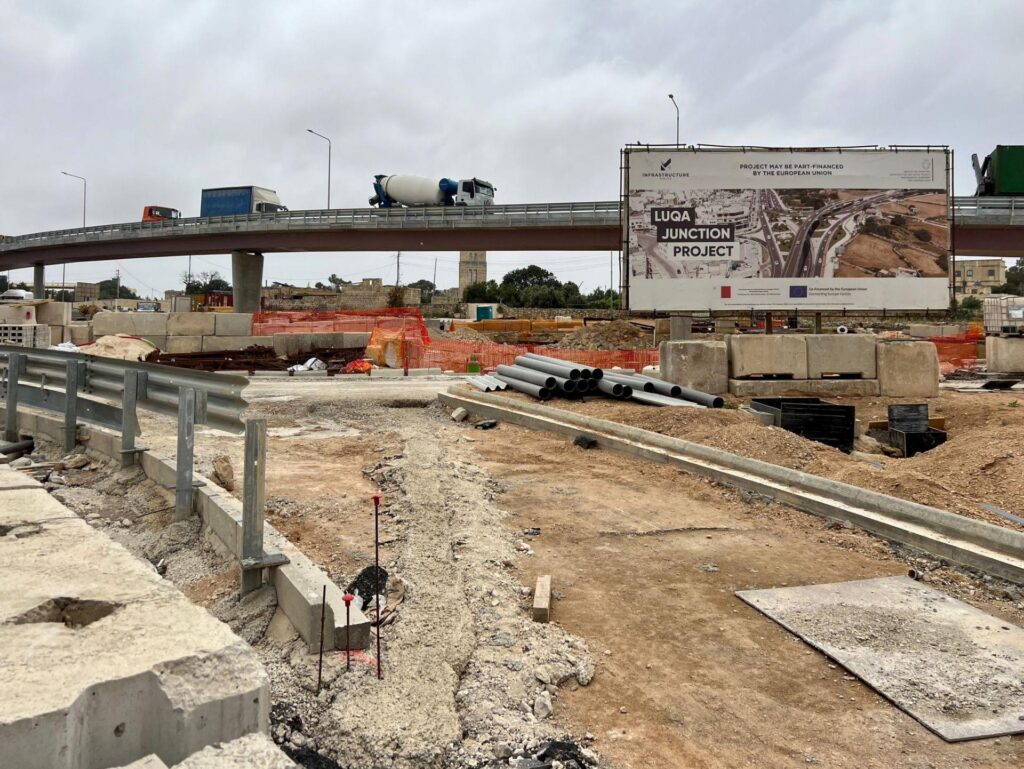 马耳他机场道路基础建设即将完工
