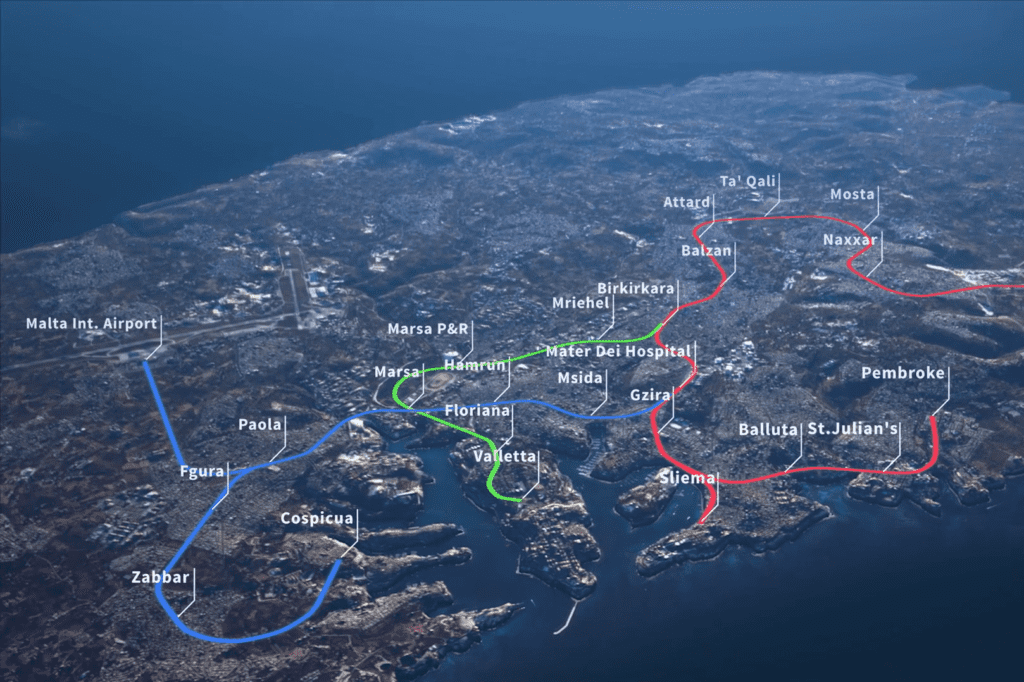 马耳他地铁计划再遭搁置，未来何去何从？