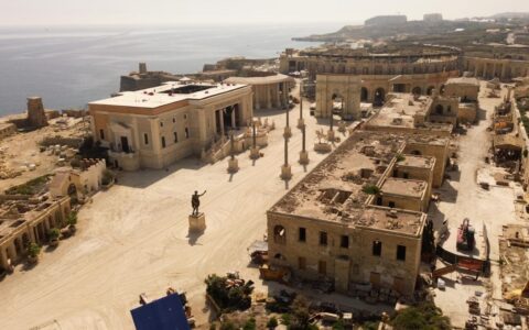 《角斗士2》马耳他拍摄片场揭秘：里卡索利堡大改造