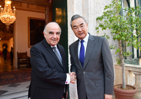 马耳他总统会见王毅