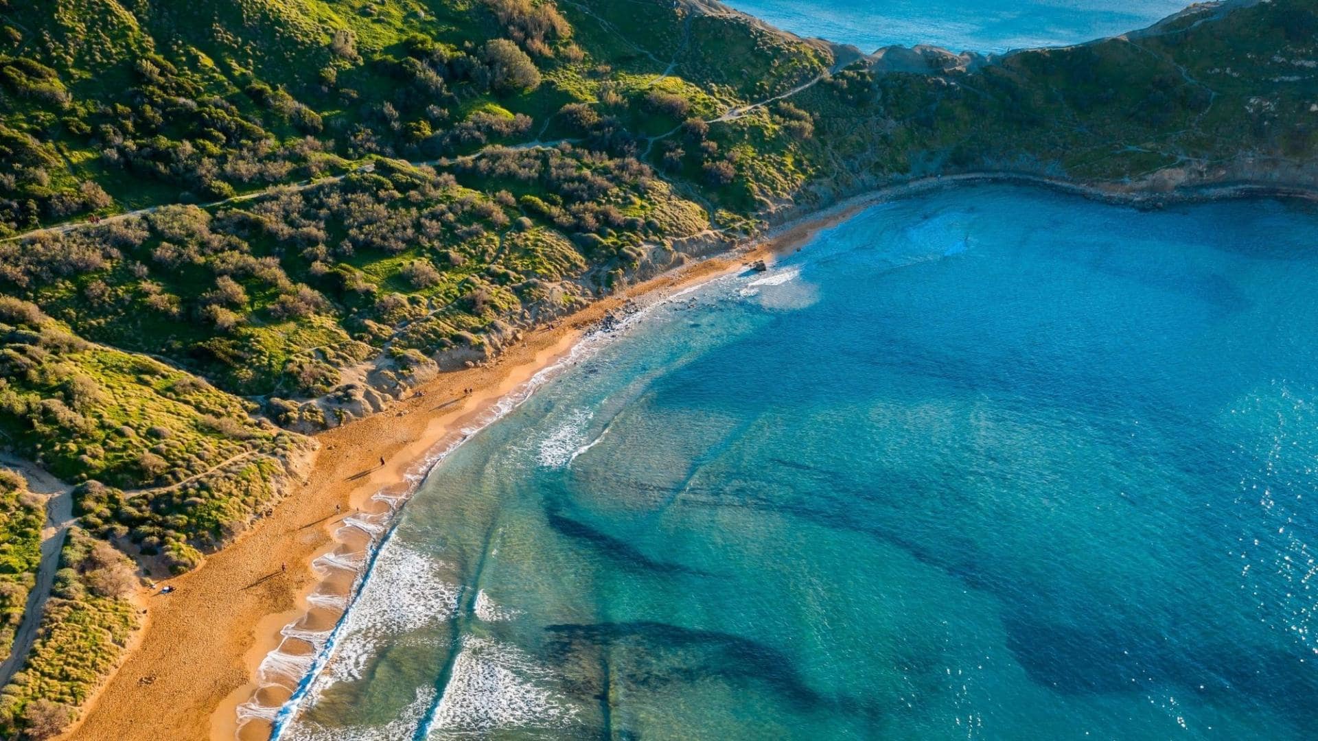马耳他Tuffieħa Bay最佳海滩